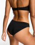 & Other Stories high leg bikini briefs in black