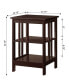 Фото #8 товара Mission End Table with Shelves
