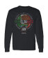 ფოტო #2 პროდუქტის Men's Black Daniel Suarez Pancho Long Sleeve T-shirt