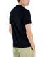 Фото #2 товара Футболка мужская с коротким рукавом из мерсеризованного хлопка Alfani Mercerized Cotton Short Sleeve Crewneck T-Shirt, Created for Macy's