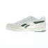 Reebok BB 4000 II Mens White Leather Lace Up Lifestyle Sneakers Shoes 10