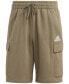 ფოტო #2 პროდუქტის Men's Essentials Fleece Cargo Shorts