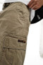 Superdry Heavy cargo shorts in dress beige