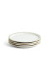 Фото #1 товара Urban Dining Plate/Lid White Set of 4