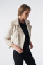 Women's Jacket Half Sleeve, Beige