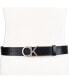 ფოტო #5 პროდუქტის Men’s Casual Monogram Cut Out Buckle Belt