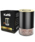 Airtight Round Coffee Storage Container, 8-Oz.