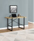 Фото #3 товара Desk with Floating Top and Metal Legs