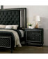 Фото #2 товара Braylene Glam Diamond-Patterned Nightstand