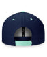 ფოტო #2 პროდუქტის Men's Deep Sea Blue, Light Blue Seattle Kraken Heritage City Two-Tone Snapback Hat