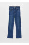 Фото #6 товара Normal Bel Straight Fit Kadın Jean Pantolon