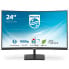 Фото #1 товара Philips E Line 241E1SC/00 - 59.9 cm (23.6") - 1920 x 1080 пикселей - Full HD - LED - 4 мс - Черный