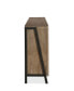 Фото #3 товара Finch 42" Wood and Metal Accent Bookcase
