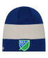 ფოტო #2 პროდუქტის Men's Blue Seattle Sounders FC 2024 Kick Off Collection Knit Beanie