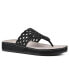 ფოტო #1 პროდუქტის Women's Hoffard Thong Comfort Sandal