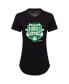 ფოტო #4 პროდუქტის Women's Black Boston Celtics 2022 NBA Finals Crest Phoebe T-shirt