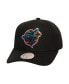 ფოტო #1 პროდუქტის Men's Black Toronto Blue Jays Neon Logo Pro Crown Adjustable Hat