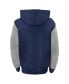 ფოტო #3 პროდუქტის Toddler Navy New York Yankees Postcard Full-Zip Hoodie