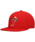 Men's Red Miami Heat Hardwood Classics Team Ground 2.0 Snapback Hat