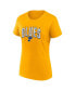 ფოტო #5 პროდუქტის Women's Blue, Gold St. Louis Blues Two-Pack Fan T-shirt Set