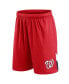 ფოტო #3 პროდუქტის Men's Red Washington Nationals Slice Shorts