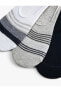 3'lü Sneaker Çorap Seti Çok Renkli
