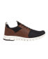 ფოტო #5 პროდუქტის Men's NoSoX Betts Flexible Sole Bungee Lace Slip-On Oxford Hybrid Casual Sneaker Shoes