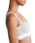 Фото #4 товара Бюстгальтер Calvin Klein Women's Modern Cotton Lightly Lined Bandeau Bra QF7628