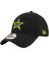 Фото #1 товара Men's Black Dallas Cowboys Volt 9TWENTY Adjustable Hat