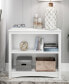 31.5" 2-Shelf Composite Wood Home Office Standard Bookcase