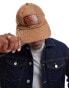 Levi's heritage cap with logo in tan cord