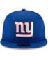 Фото #4 товара Men's Royal New York Giants Basic 9FIFTY Adjustable Snapback Hat