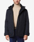 Фото #1 товара Men's Tompkins Micro-Houndstooth Fleece-Lined Soft Shell Hooded Parka