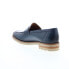 Фото #11 товара Bruno Magli Varrone BM2VARM0 Mens Blue Loafers & Slip Ons Penny Shoes