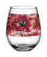 Фото #2 товара Alabama Crimson Tide 15 Oz Vintage-Like Tie-Dye Stemless Wine Glass