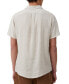 Фото #2 товара Men's Linen Short Sleeve Shirt