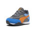 Фото #2 товара Puma Blktop Rider Bts Lace Up Toddler Boys Blue, Grey, Orange Sneakers Casual S