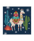 Mary Urban Lovely Llamas Ii Christmas Canvas Art - 15" x 20"