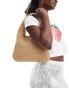 Фото #3 товара Mango crochet hand bag in light beige