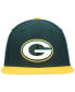 Фото #3 товара Men's Green, Gold Green Bay Packers 2Tone Snapback Hat