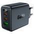 Фото #3 товара Szybka ładowarka sieciowa GaN 2x USB-C USB-A PPS PD QC4+ 65W czarna