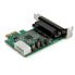 StarTech.com 4-port PCI Express RS232 Serial Adapter Card - PCIe RS232 Serial Host Controller Card - PCIe to Serial DB9 - 16950 UART - Low Profile Expansion Card - Windows/Linux - PCIe - Serial - PCIe 1.1 - Green - 214358 h - CE - FCC