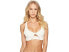 Фото #1 товара L Space 261518 Women's High Ribbed Tara White Bikini Top Cream Swimwear Size S