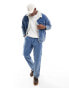 Фото #1 товара Levi's XX authentic straight cord denim pleated chinos in mid blue CO-ORD