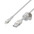 Belkin CAA010BT2MWH - 2 m - USB A - USB C/Lightning - White