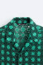 Фото #13 товара Рубашка-поло ZARA с текстурным вязанием