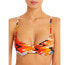 Фото #1 товара Solid & Striped 286036 The Ginger Printed Underwire Bikini Top, Size Large