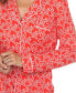 Women's 2 Piece Long Sleeve Heart Print Pajama Set