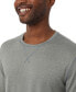 ფოტო #3 პროდუქტის Men's Crewneck Long-Sleeve Pajama Shirt