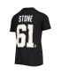 Big Boys Mark Stone Black Vegas Golden Knights Player Name and Number T-shirt